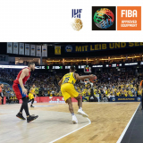 Мобильный спортивный паркет S20, сертификат FIBA, IHF