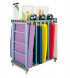 Стеллаж для хранения плавательных ковриков - комби