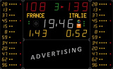 Универсальное табло для игровых видов спорта, модель 452 MB 7120-2