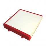 Мат зоны приземления 200x230x20 см для бревна, брусьев и перекладины. Соединительный фартук велкро по стороне 230 см - Сертификат FIG