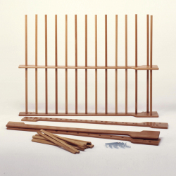 Шведская стенка деревянная 2-секционная 1,80×2,50 м