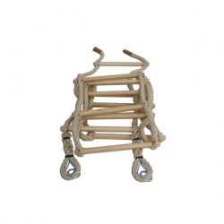 Лестница веревочная