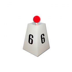 Маркер номера дорожки