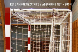 Сетка-мячегаситель для гандбольных ворот