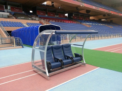 Места для запасных игроков с навесом, модель “Marrakech”