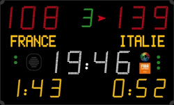 Универсальное табло для игровых видов спорта, модель 452 MB 7000