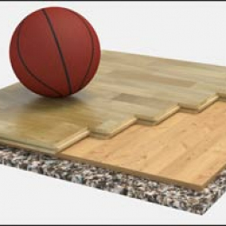 Пол спортивный паркетный серии 1006 - сертификат FIBA