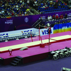 Комплект матов  зоны приземления для разновысоких брусьев (с верхним матом) - Сертификат FIG