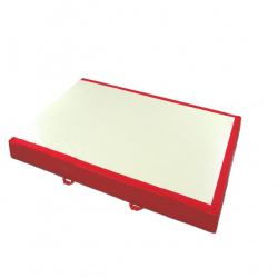 Мат зоны приземления 300 х 200 х 20 см для бревна, брусьев и перекладины. Соединительный фартук велкро по ширине - сертификат FIG