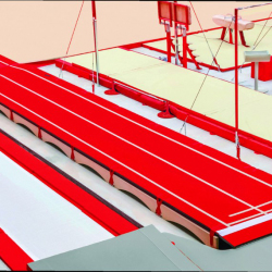 Дорожка для акробатических прыжков - Сертификат FIG