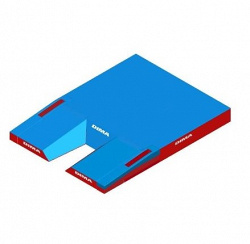 Место приземления для прыжков с шестом, модель International single cover. Сертификат IAAF.