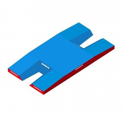 Место приземления для прыжков с шестом, модель Meeting double-front single cover