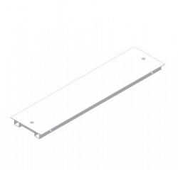 Крышка плоская для короба для бруска отталкивания