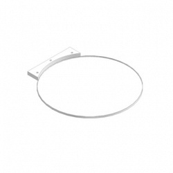 Круг для метания ядра с встроенным упором