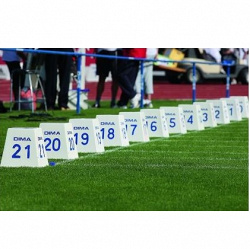 Маркер-тумба для обозначения дистанции при толкании