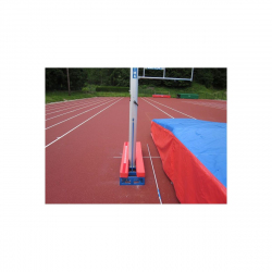 Протектор для стандартного короба с рельсами для установки стоек прыжков с шестом